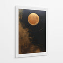 Astro Dorado Sobre el Mar - DEA Digital Esoteric Art | Cuadro decorativo de Canvas Lab