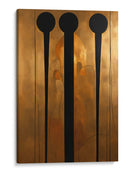 Tres Dimensiones Doradas - DEA Digital Esoteric Art | Cuadro decorativo de Canvas Lab