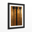 Tres Dimensiones Doradas - DEA Digital Esoteric Art | Cuadro decorativo de Canvas Lab
