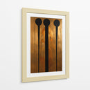 Tres Dimensiones Doradas - DEA Digital Esoteric Art | Cuadro decorativo de Canvas Lab