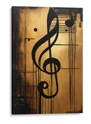 Clave de Sol Musical - DEA Digital Esoteric Art | Cuadro decorativo de Canvas Lab