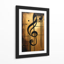 Clave de Sol Musical - DEA Digital Esoteric Art | Cuadro decorativo de Canvas Lab