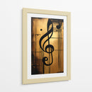 Clave de Sol Musical - DEA Digital Esoteric Art | Cuadro decorativo de Canvas Lab