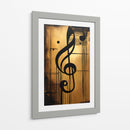Clave de Sol Musical - DEA Digital Esoteric Art | Cuadro decorativo de Canvas Lab