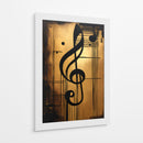 Clave de Sol Musical - DEA Digital Esoteric Art | Cuadro decorativo de Canvas Lab