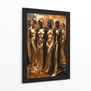 Clan Dorado - DEA Digital Esoteric Art | Cuadro decorativo de Canvas Lab
