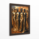 Clan Dorado - DEA Digital Esoteric Art | Cuadro decorativo de Canvas Lab