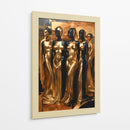 Clan Dorado - DEA Digital Esoteric Art | Cuadro decorativo de Canvas Lab