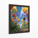 Surcos de tulipanes - DIEGO D L | Cuadro decorativo de Canvas Lab