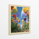 Surcos de tulipanes - DIEGO D L | Cuadro decorativo de Canvas Lab