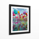 Flores en la naturaleza acuática - DIEGO D L | Cuadro decorativo de Canvas Lab