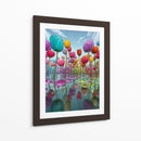 Flores en la naturaleza acuática - DIEGO D L | Cuadro decorativo de Canvas Lab