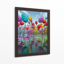 Flores en la naturaleza acuática - DIEGO D L | Cuadro decorativo de Canvas Lab