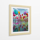 Flores en la naturaleza acuática - DIEGO D L | Cuadro decorativo de Canvas Lab
