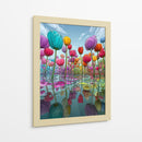 Flores en la naturaleza acuática - DIEGO D L | Cuadro decorativo de Canvas Lab