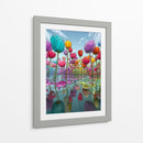 Flores en la naturaleza acuática - DIEGO D L | Cuadro decorativo de Canvas Lab