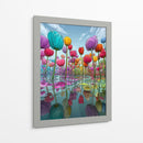 Flores en la naturaleza acuática - DIEGO D L | Cuadro decorativo de Canvas Lab