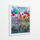 Flores en la naturaleza acuática - DIEGO D L | Cuadro decorativo de Canvas Lab