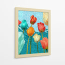 Flores acuáticas - DIEGO D L | Cuadro decorativo de Canvas Lab