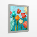 Flores acuáticas - DIEGO D L | Cuadro decorativo de Canvas Lab
