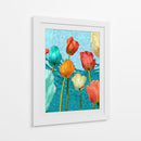 Flores acuáticas - DIEGO D L | Cuadro decorativo de Canvas Lab