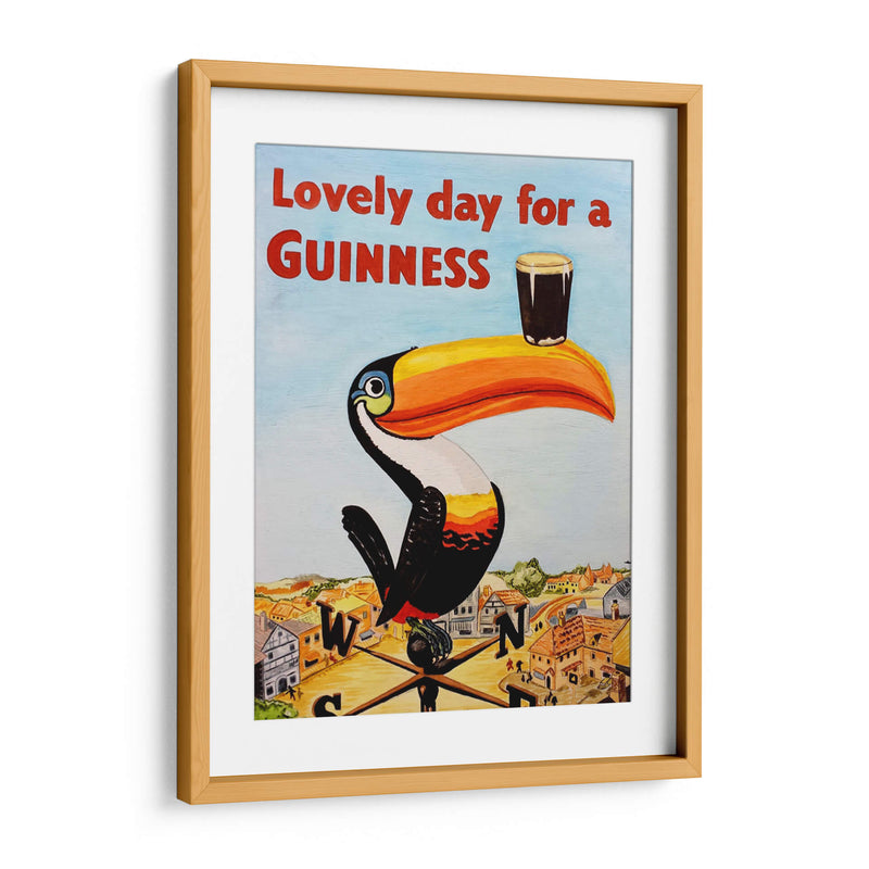 Toucan Guinness | Cuadro decorativo de Canvas Lab