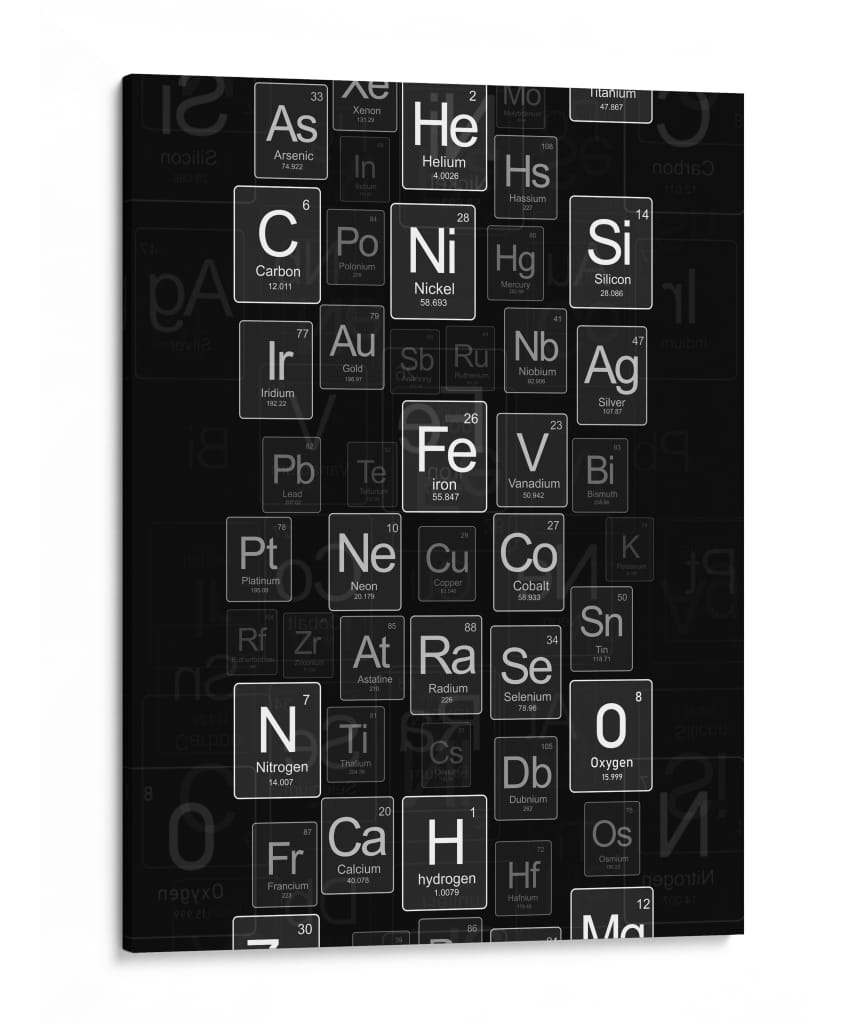 Caos Elemental - Puffy Design | Cuadro decorativo de Canvas Lab