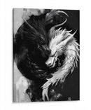 Equilibrio de Dragones - Puffy Design | Cuadro decorativo de Canvas Lab