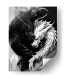 Equilibrio de Dragones - Puffy Design | Cuadro decorativo de Canvas Lab