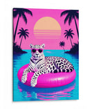 Crucero Neón - Puffy Design | Cuadro decorativo de Canvas Lab