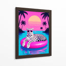 Crucero Neón - Puffy Design | Cuadro decorativo de Canvas Lab