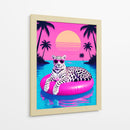Crucero Neón - Puffy Design | Cuadro decorativo de Canvas Lab