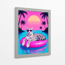 Crucero Neón - Puffy Design | Cuadro decorativo de Canvas Lab