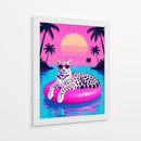 Crucero Neón - Puffy Design | Cuadro decorativo de Canvas Lab