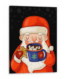 Santa Calientito - Puffy Design | Cuadro decorativo de Canvas Lab