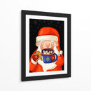 Santa Calientito - Puffy Design | Cuadro decorativo de Canvas Lab