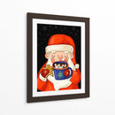 Santa Calientito - Puffy Design | Cuadro decorativo de Canvas Lab