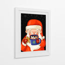 Santa Calientito - Puffy Design | Cuadro decorativo de Canvas Lab