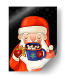 Santa Calientito - Puffy Design | Cuadro decorativo de Canvas Lab