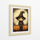 Calabaza Siniestra - Puffy Design | Cuadro decorativo de Canvas Lab