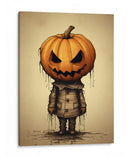 Niño Calabaza - Puffy Design | Cuadro decorativo de Canvas Lab
