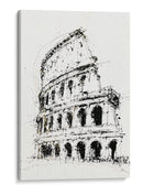 Dibujo de coliseo - DIEGO D L | Cuadro decorativo de Canvas Lab
