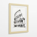 Dibujo de coliseo - DIEGO D L | Cuadro decorativo de Canvas Lab