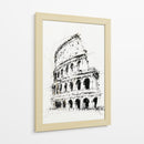 Dibujo de coliseo - DIEGO D L | Cuadro decorativo de Canvas Lab