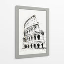 Dibujo de coliseo - DIEGO D L | Cuadro decorativo de Canvas Lab