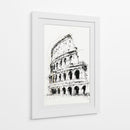 Dibujo de coliseo - DIEGO D L | Cuadro decorativo de Canvas Lab