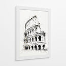 Dibujo de coliseo - DIEGO D L | Cuadro decorativo de Canvas Lab