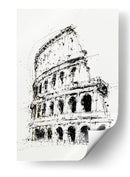 Dibujo de coliseo - DIEGO D L | Cuadro decorativo de Canvas Lab
