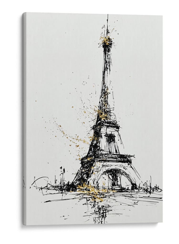Torre Eiffel - DIEGO D L | Cuadro decorativo de Canvas Lab