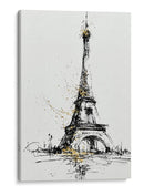 Torre Eiffel - DIEGO D L | Cuadro decorativo de Canvas Lab
